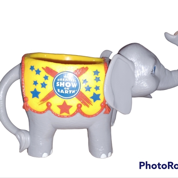 RINGLING BROS. CIRCUS THE GREATEST SHOW ON EARTH PLASTIC ELEPHANT CUP MUG - Picture 3 of 6
